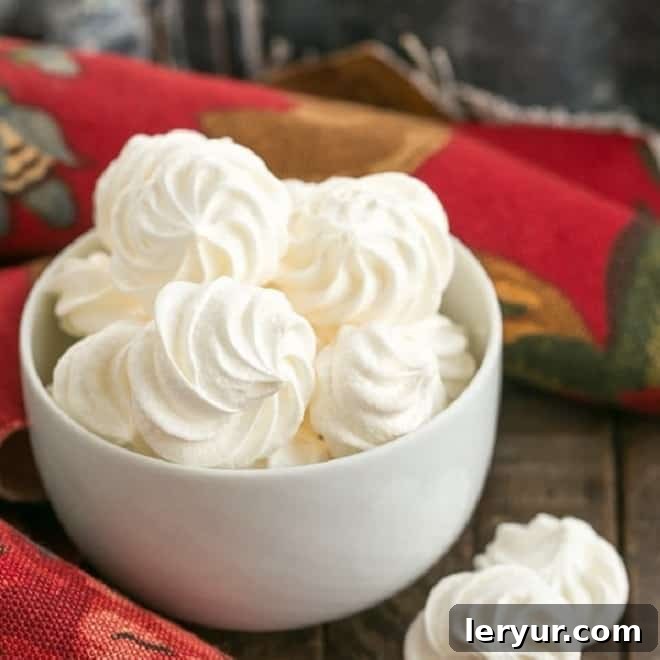 Simple Meringue Cookies
