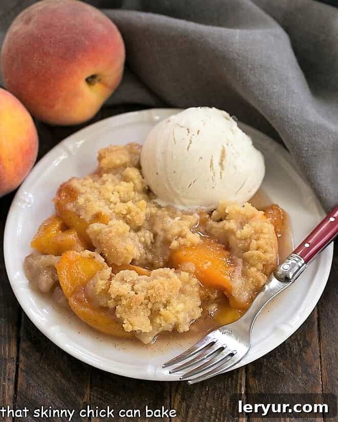 Classic Peach Crisp