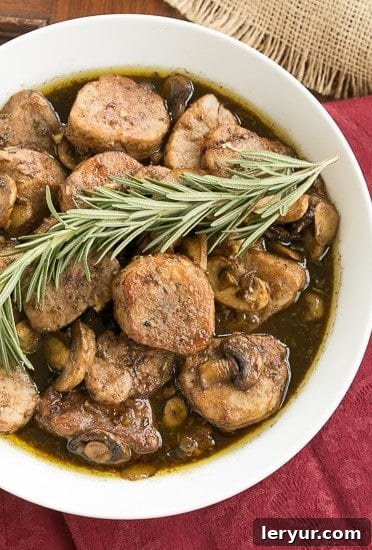 Pork Tenderloin with Maple Balsamic Glaze - an easy recipe that's delicious enough for company!