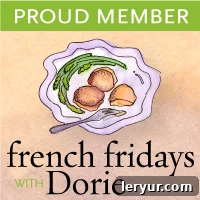 French Fridays with Dorie logo, representing a community cooking journey through Dorie Greenspan's recipes
