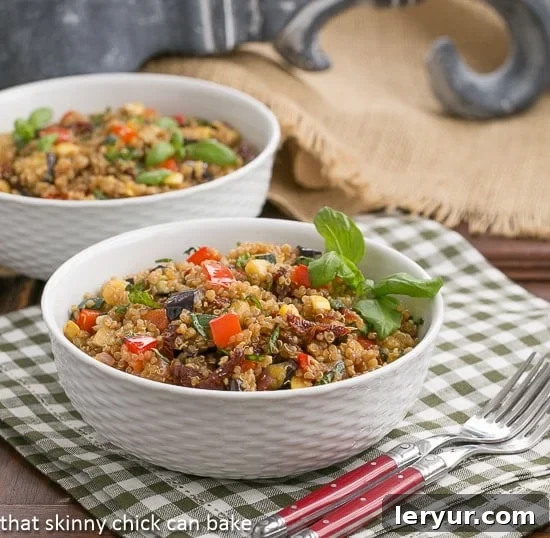 Quinoa Salad with Roasted Vegetables
