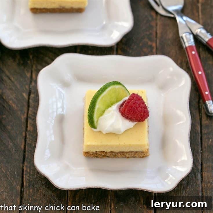 If you love Key lime pie, these bars will not disappoint!