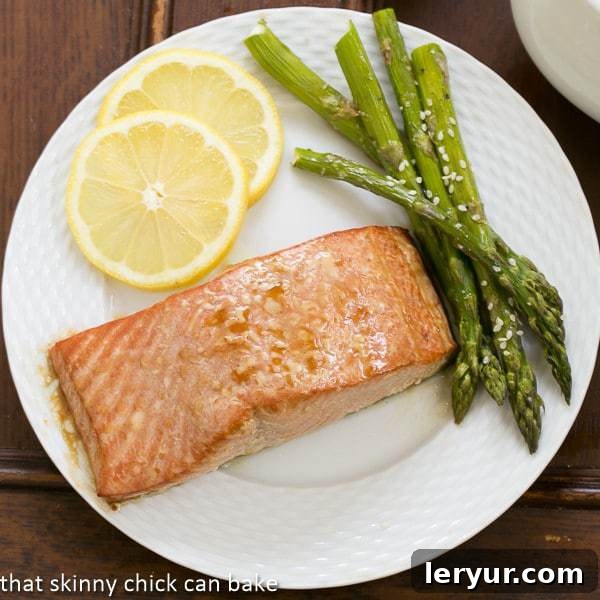 Grilled Cedar Plank Salmon | Salmon Recipe | That Skinny Chick Can Bake