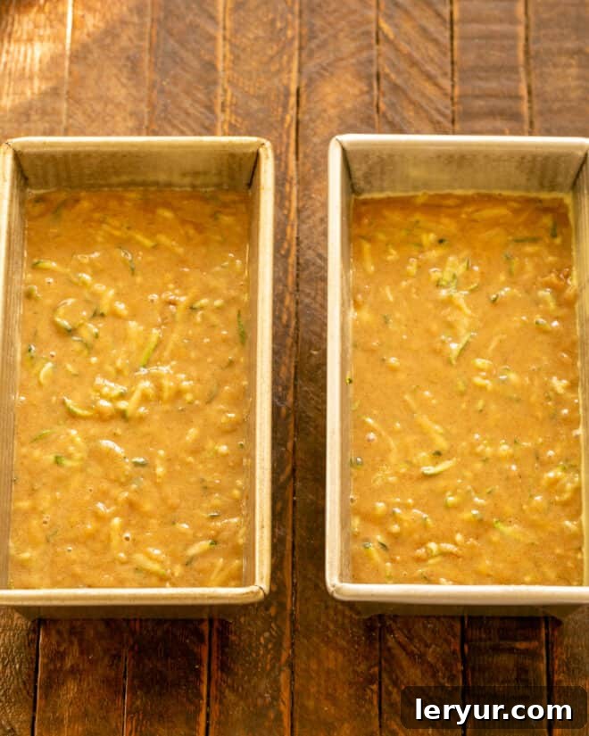 Grandma's Tried and True Zucchini Bread 9 Process shot #7 for making zucchini bread.
