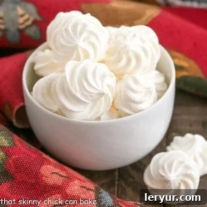 Sweet, ethereal, easy meringue recipe made with just 4 simple ingredients.