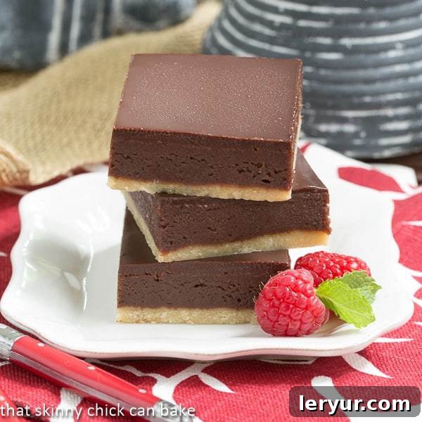 Irresistible Bar Cookie Delights 2 Truffle Brownies | Rich, dense truffle brownies over a shortbread crust
