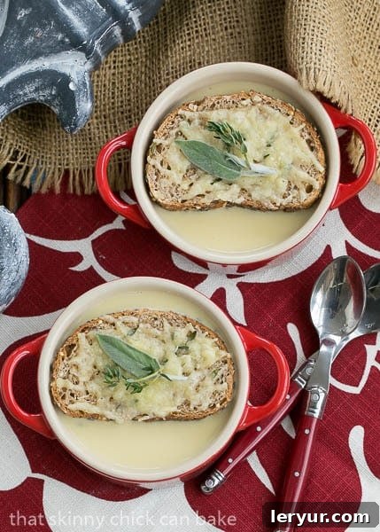 Côte d'Azur Cure-All-Soup - The perfect way to nurse a hangover or a wicked cold Two steaming bowls of Côte d'Azur Cure-All-Soup, ready to provide comfort and relief.