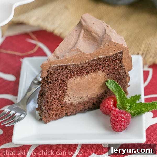 Tunnel of Mousse Cake