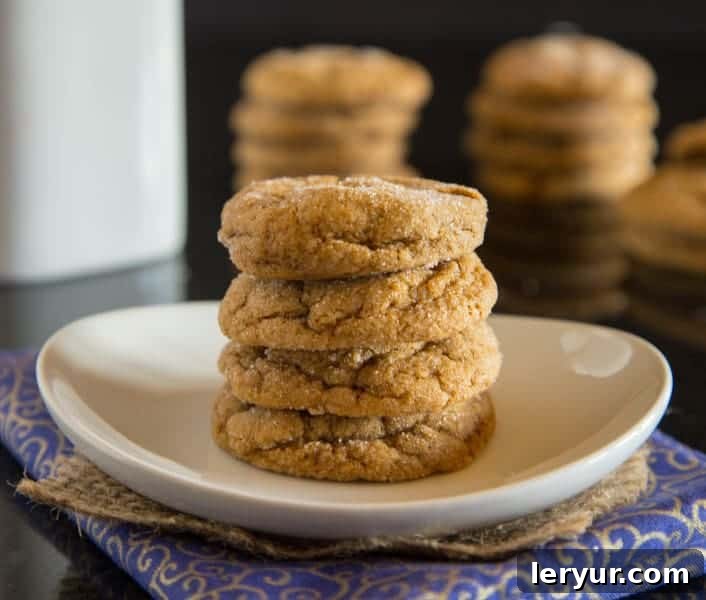 Chewy Molasses Cookies