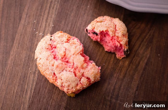Heart Shaped Scones, a tasty breakfast or brunch treat for Valentine's.