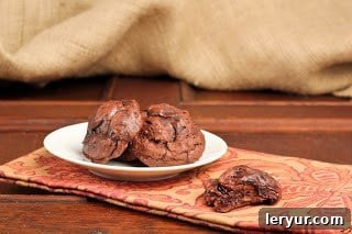 Flourless Fudge Cookies Flourless Fudge Cookies, Close Up