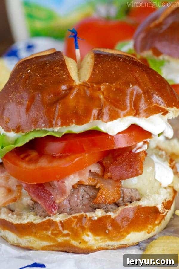 BLT Ranch Burgers, elevated with the flavor of Hidden Valley Ranch.