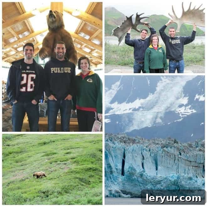 Alaska, home of the smoked salmon reuben sandwich Alaska, 2016 family photo collage