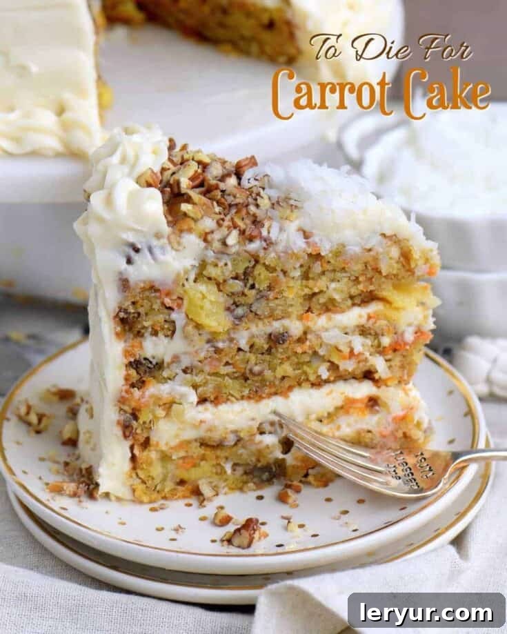To Die For Carrot Cake - My Nana's Foolproof Recipe!