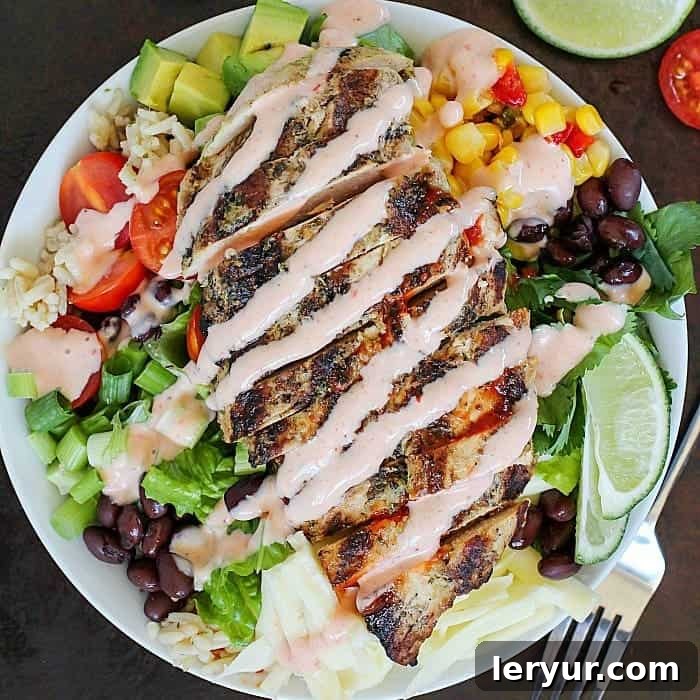 Grilled Chicken Burrito Bowl