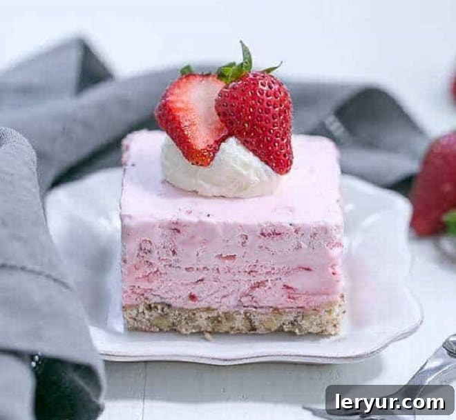 Mile High Strawberry Pie Dessert