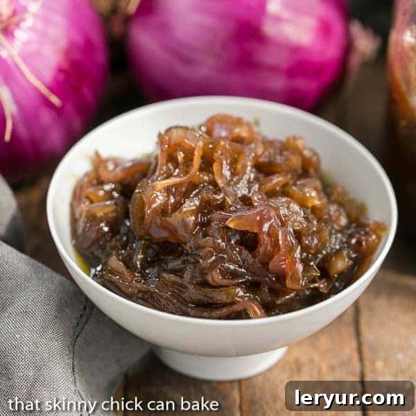 Gourmet French Onion Marmalade | A French-inspired condiment that elevates any meal!
