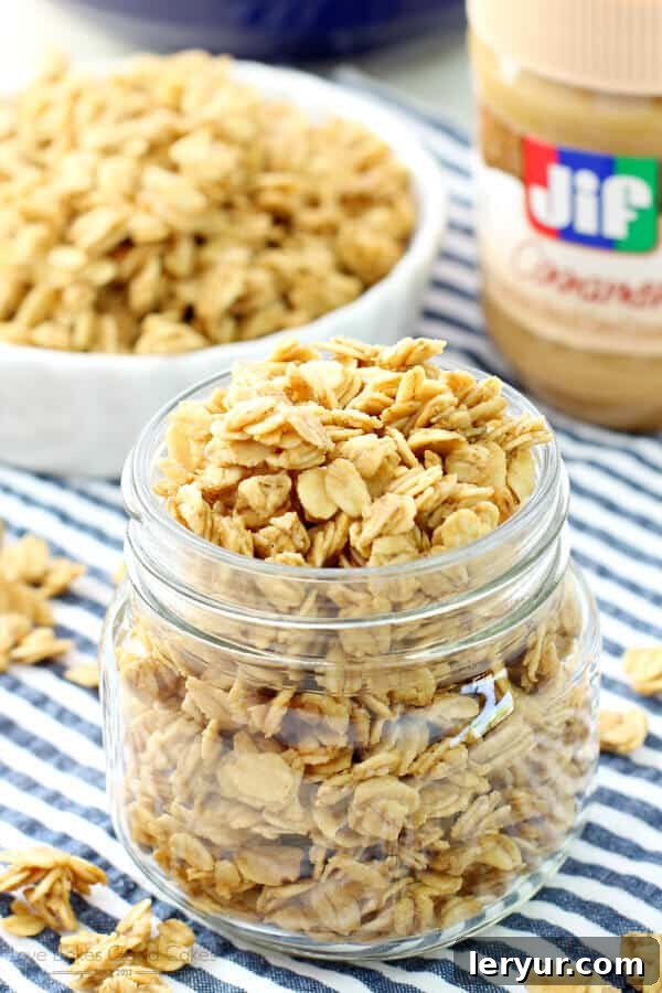 Peanut Butter Granola