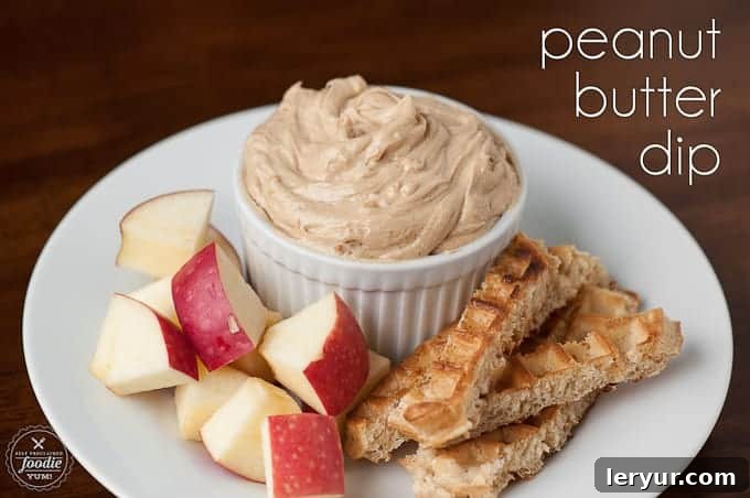 Easy Peanut Butter Dip Recipe
