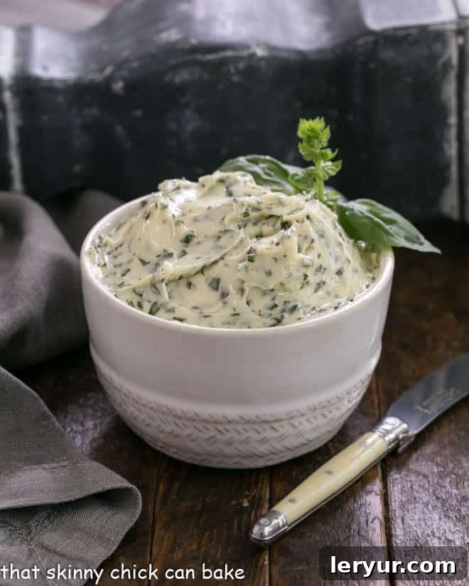 Grilled Corn on the Cob with Basil Butter, a simple recipe.