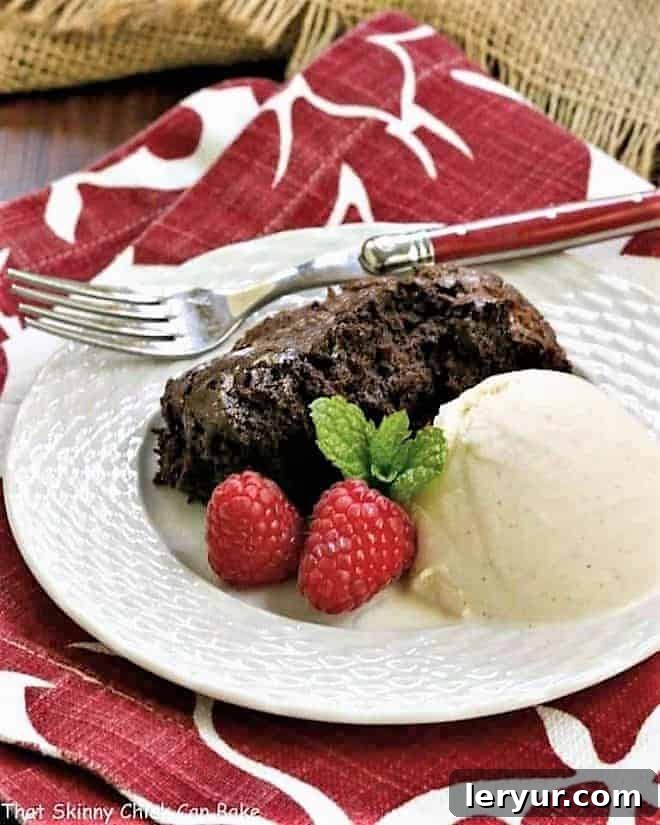 Delicious Slow Cooker Brownie Dessert