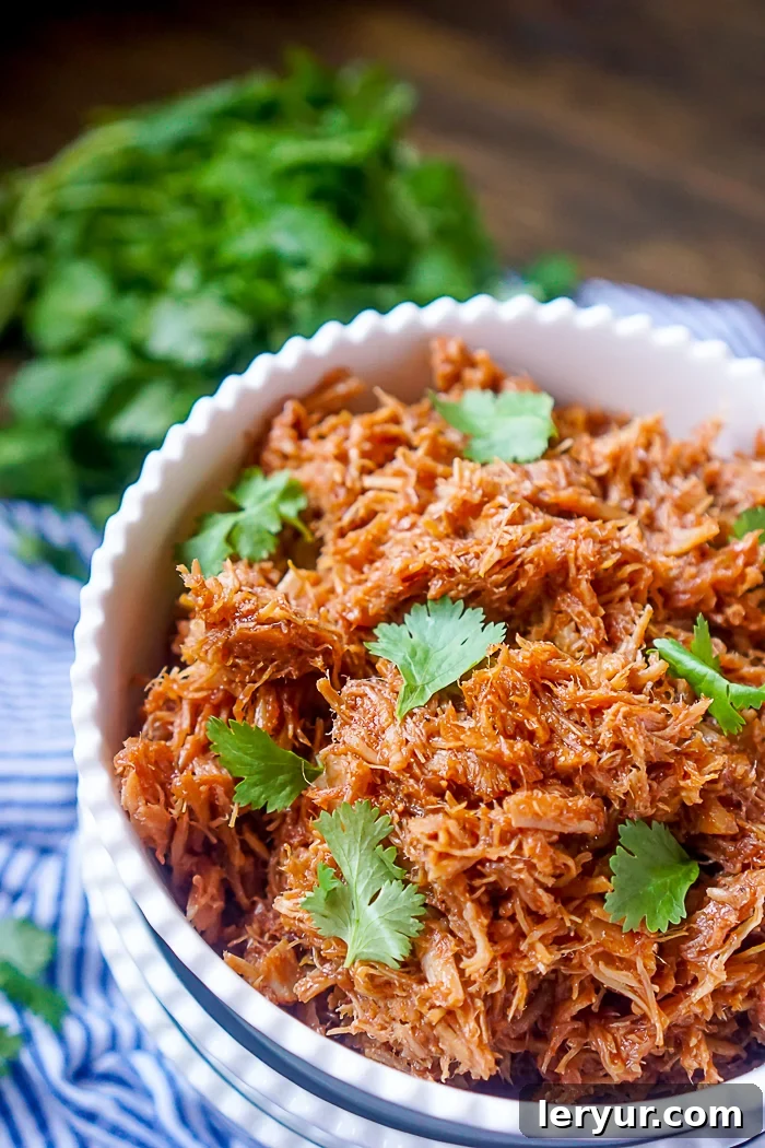Quick and Easy 4-Ingredient Slow Cooker Pulled Pork