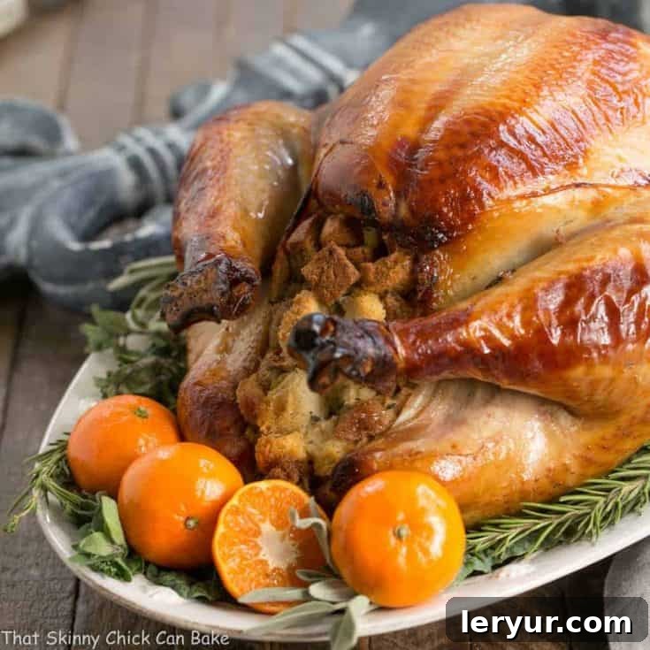 Honey Brined Turkey Recipe | The perfect way to get succulent meat from your holiday turkey