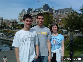 Dreamy Marshmallow Ice Cream 6 Our three wonderful children smiling brightly in front of the grand Fairmont Empress Hotel in Victoria, British Columbia, capturing a precious family moment from our 2007 vacation.