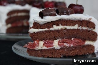 Black Forest Cake layers cooling on a wire rack