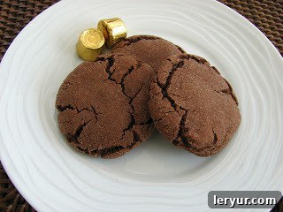 A tray of Rolo cookies baking in the oven