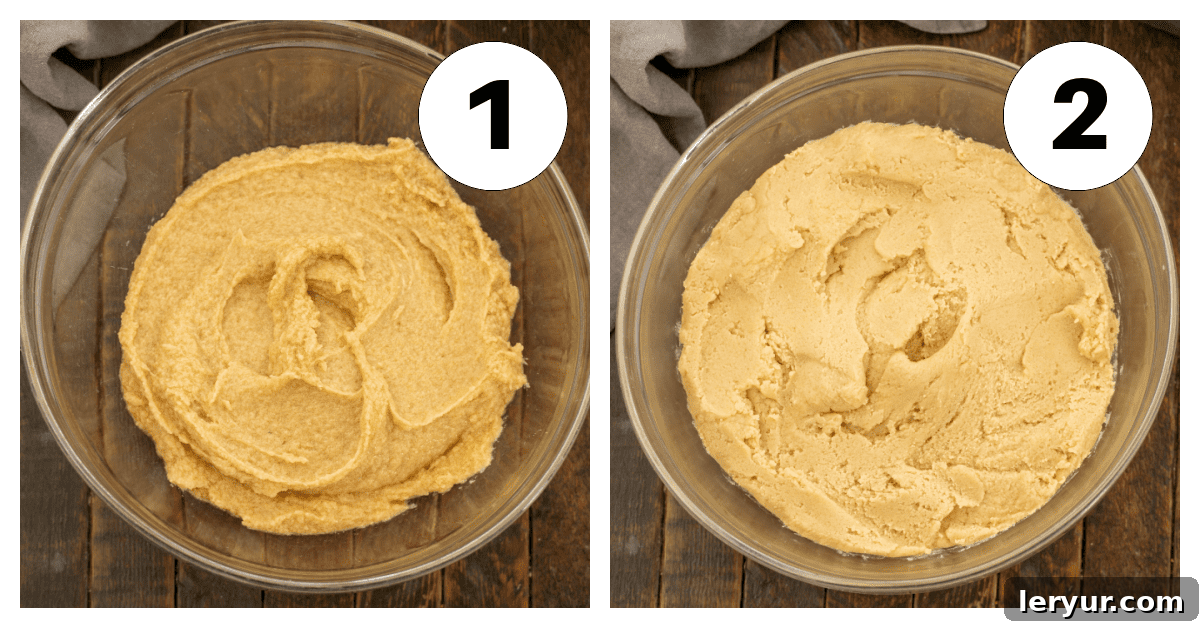 Easter Egg cookies process shots 1,2.